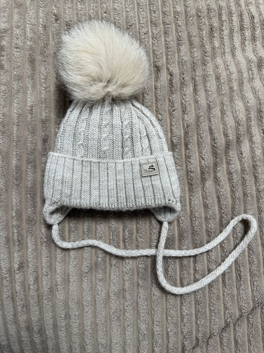 Дитяча зимова шапочка