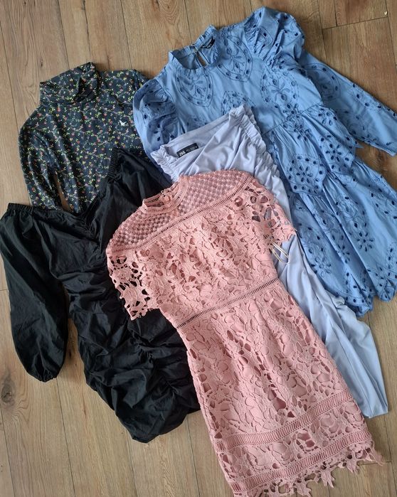 Sukienka sukienki komplet 5szt. Zara ChiChi London XXS XS 32 34