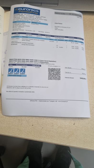 Esquentador gás natural vulcano