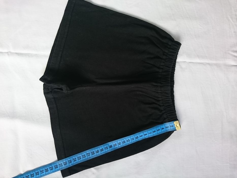 Чорні лосини, легінси, лосинки, довгі, шорти чорні на 134-140 см