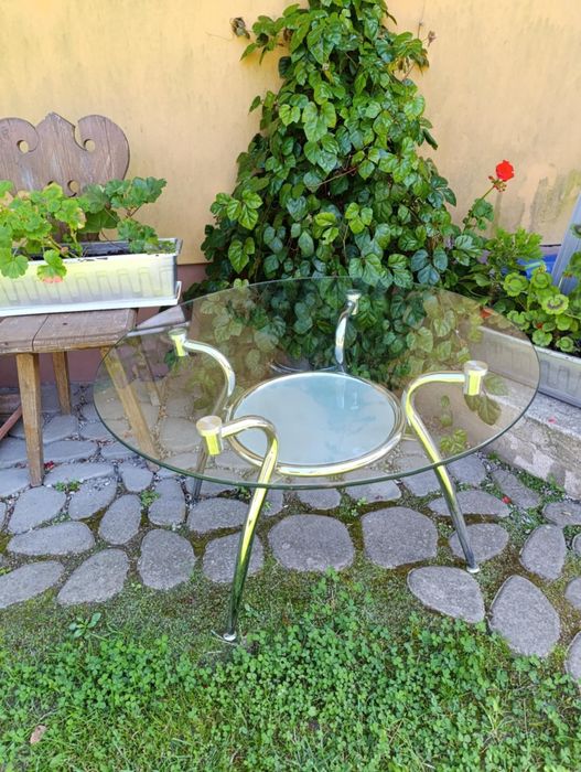 Stolik kawowy szklany