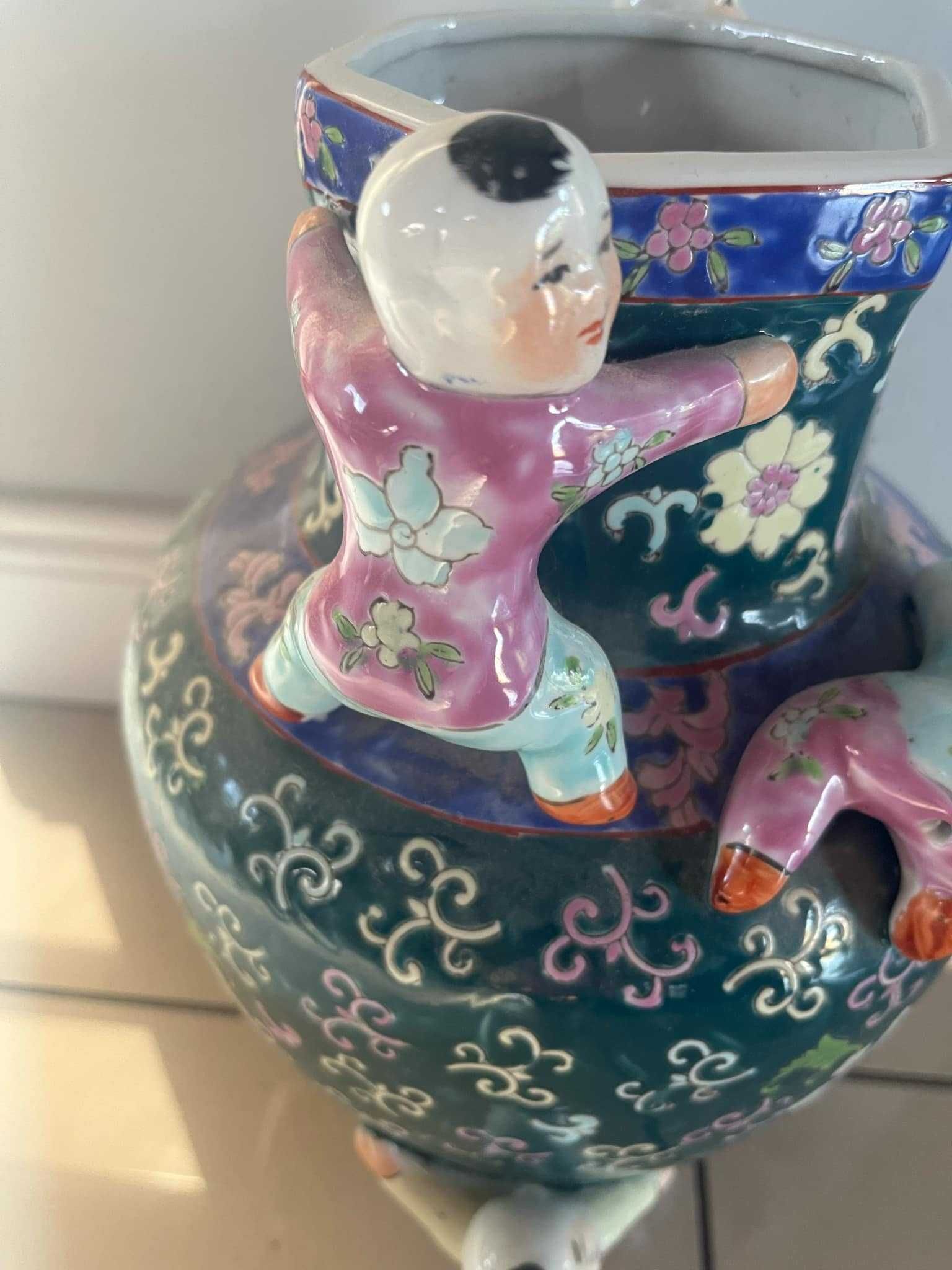 Duży chiński wazon porcelanowy