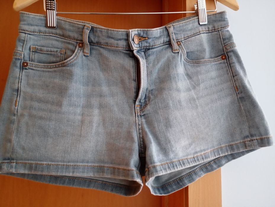 Calções de ganga H&M