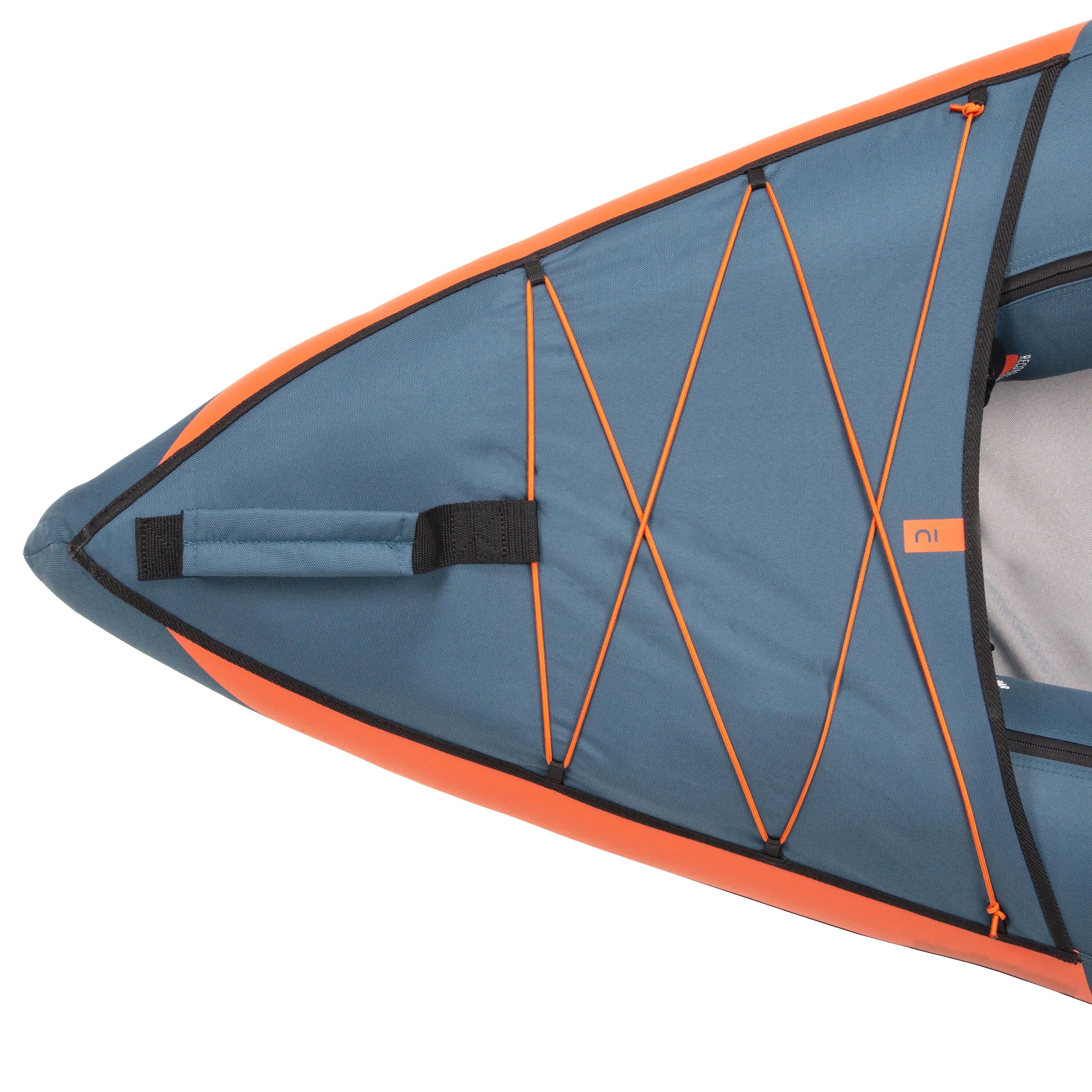 Canoa kayak insuflável de passeio 1 lugar