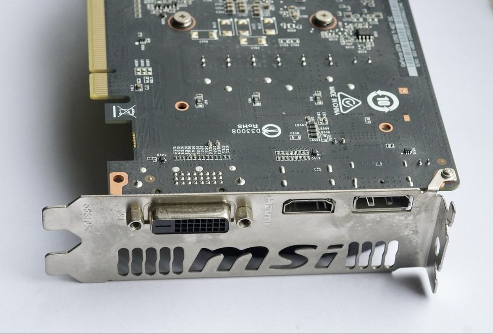 Karta graficzna MSI GeForce GTX 1050 Ti 4GT OC 4GB GDDR5