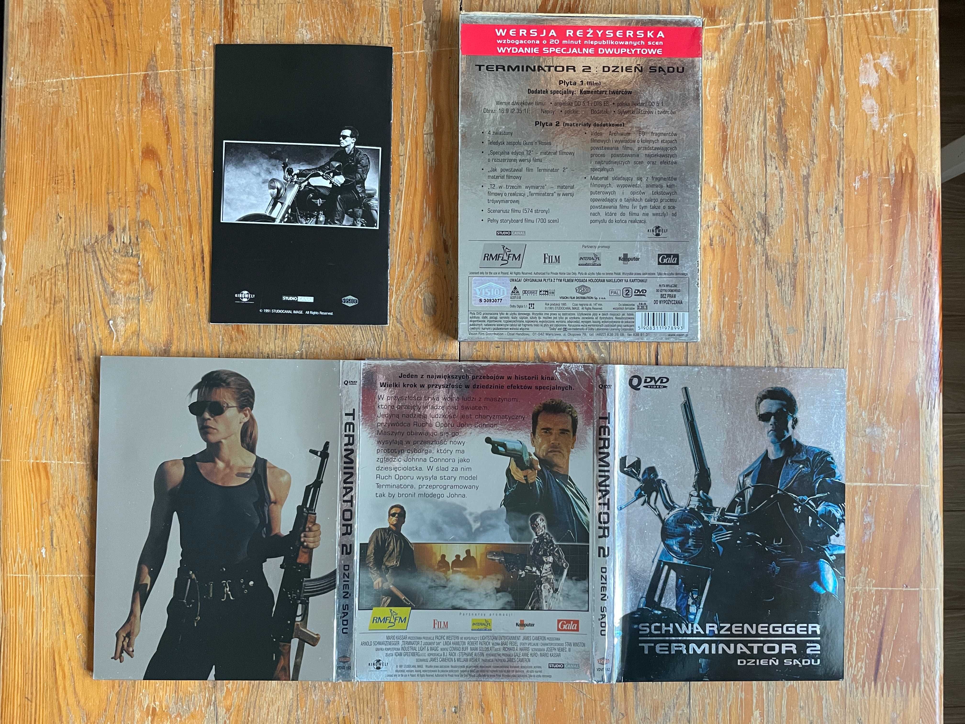 TERMINATOR 2 wydanie specjalne na 2 płytach DVD