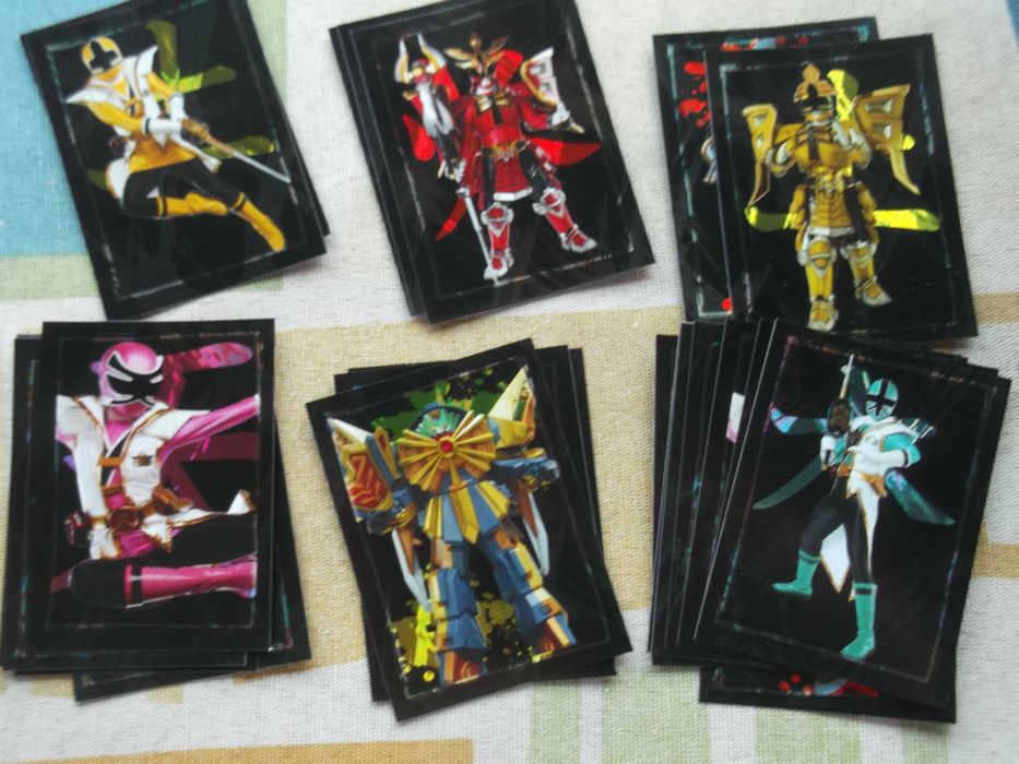 Cromos Power Rangers Super Samurai