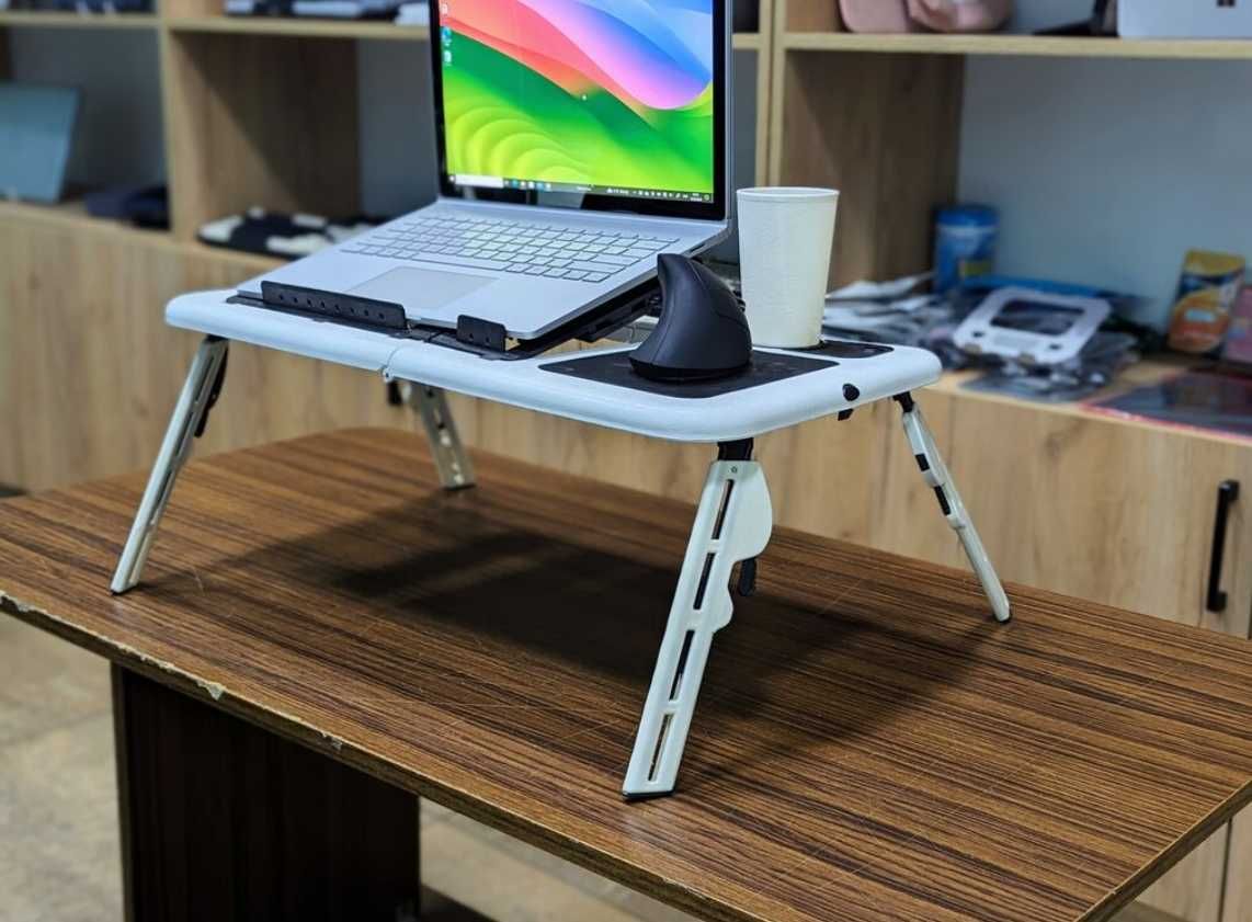 розкладний портативний столик для ноутбука раскладной e-table