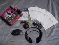 NIEUŻYWANE Słuchawki bezprzewodowe nauszne SONY MDR-IF125RK