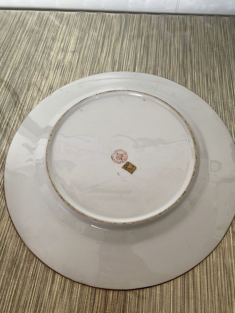 Prato de porcelanan macau