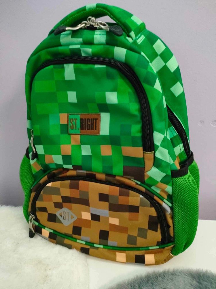 Plecak szkolny pixele Minecraft