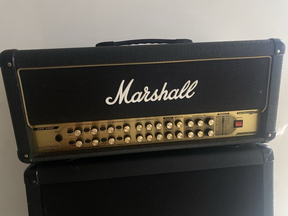 Marshall AVT150H Valvestate 2000 + MG412A 4x12 + Footswitch Original