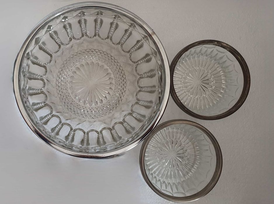 Art Déco - Fantásticas Taças em Cristal antigo