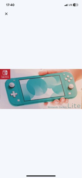 Konsola Nintendo switch lite nowa kolor turkusowy