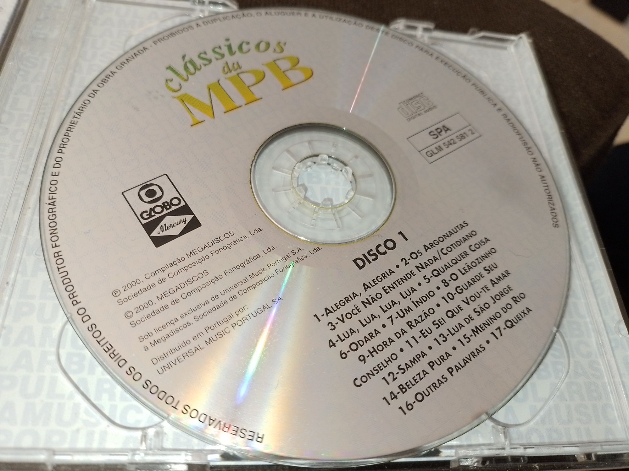 2 CDS  de um dos grandes músicos da MPB Caetano Veloso.