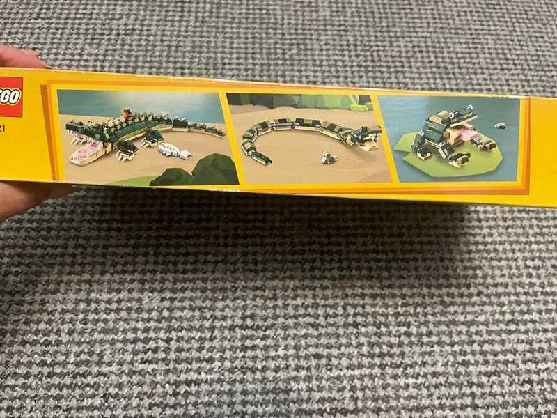 Lego Creator 3w1 zwierzęta, krokodyl, duży zestaw 31121