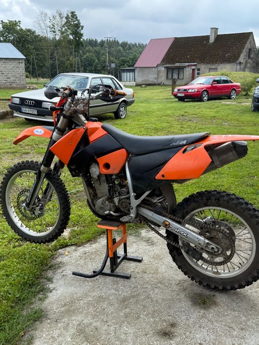 KTM 250EXC zarejestrowany