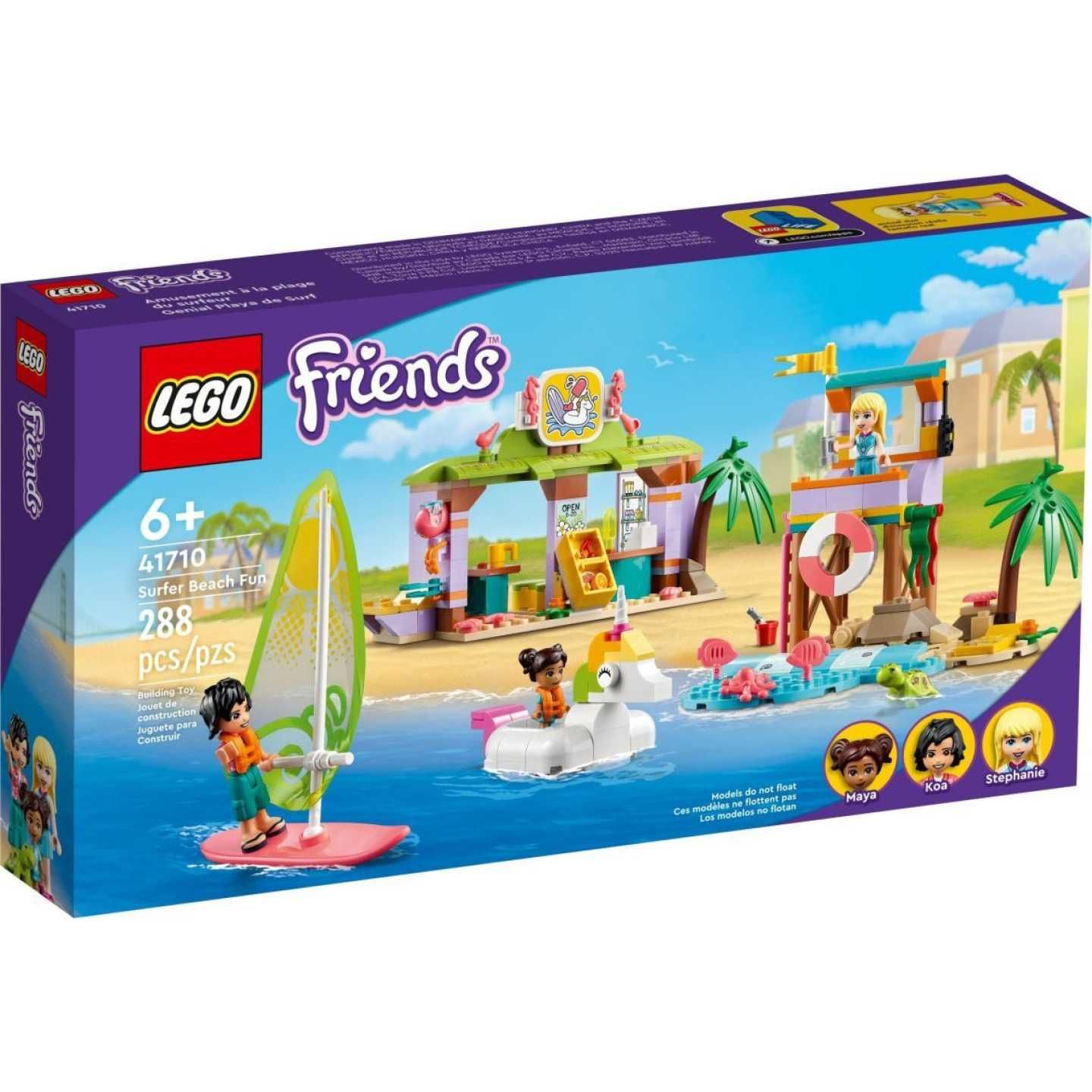 Lego Friends 41710 Развлечения на пляже для серферов. В наличии