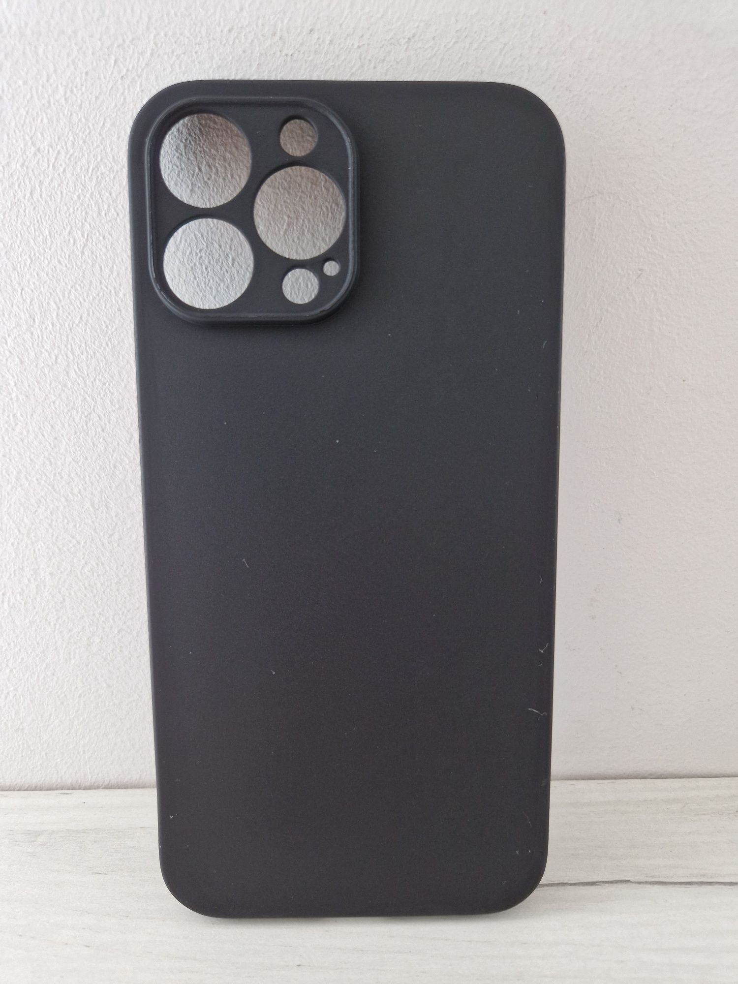 Back Case MATT do IPHONE 13 PRO MAX Czarny
