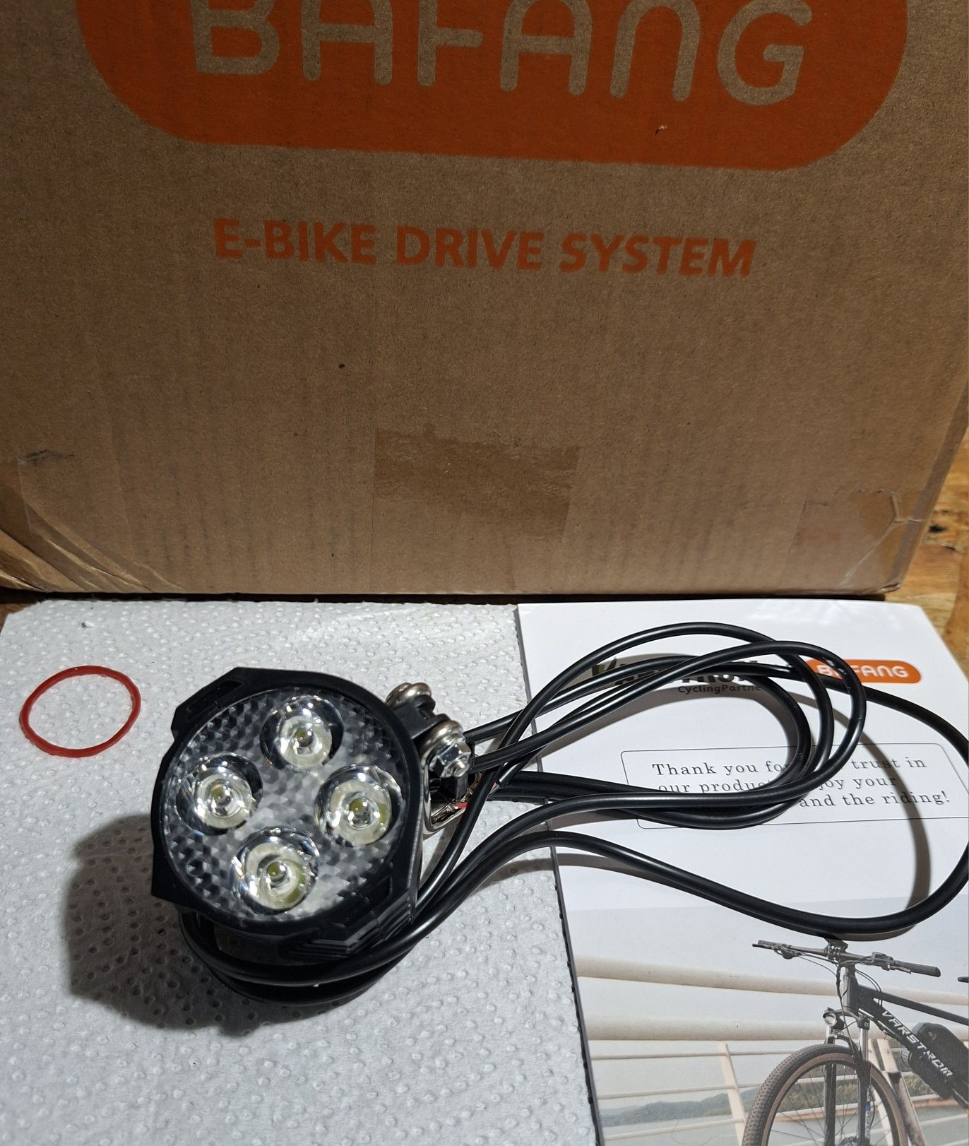 Bafang lampa przód oryginał nowa