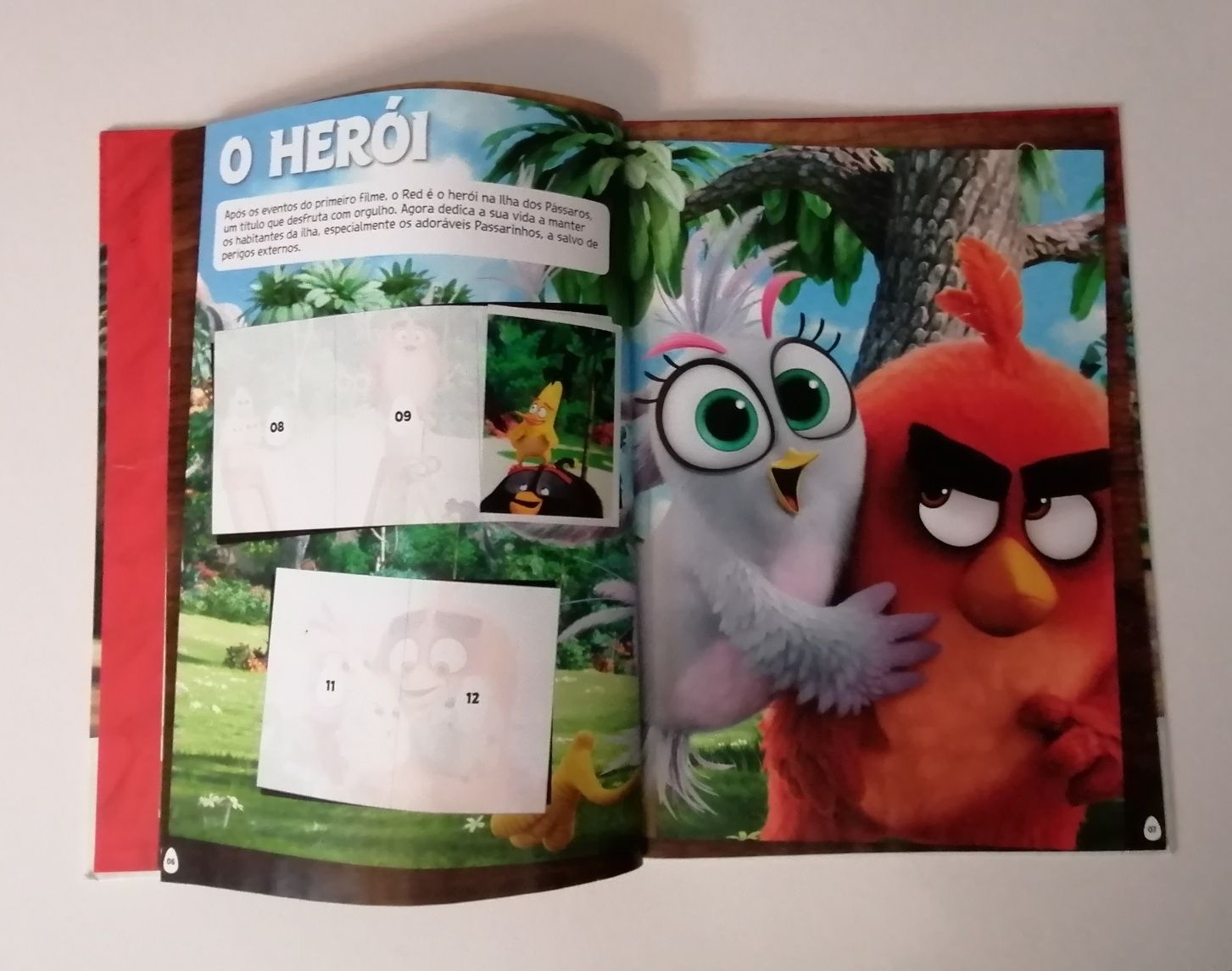 Caderneta de cromos Angry Birds 2, Continente 2019