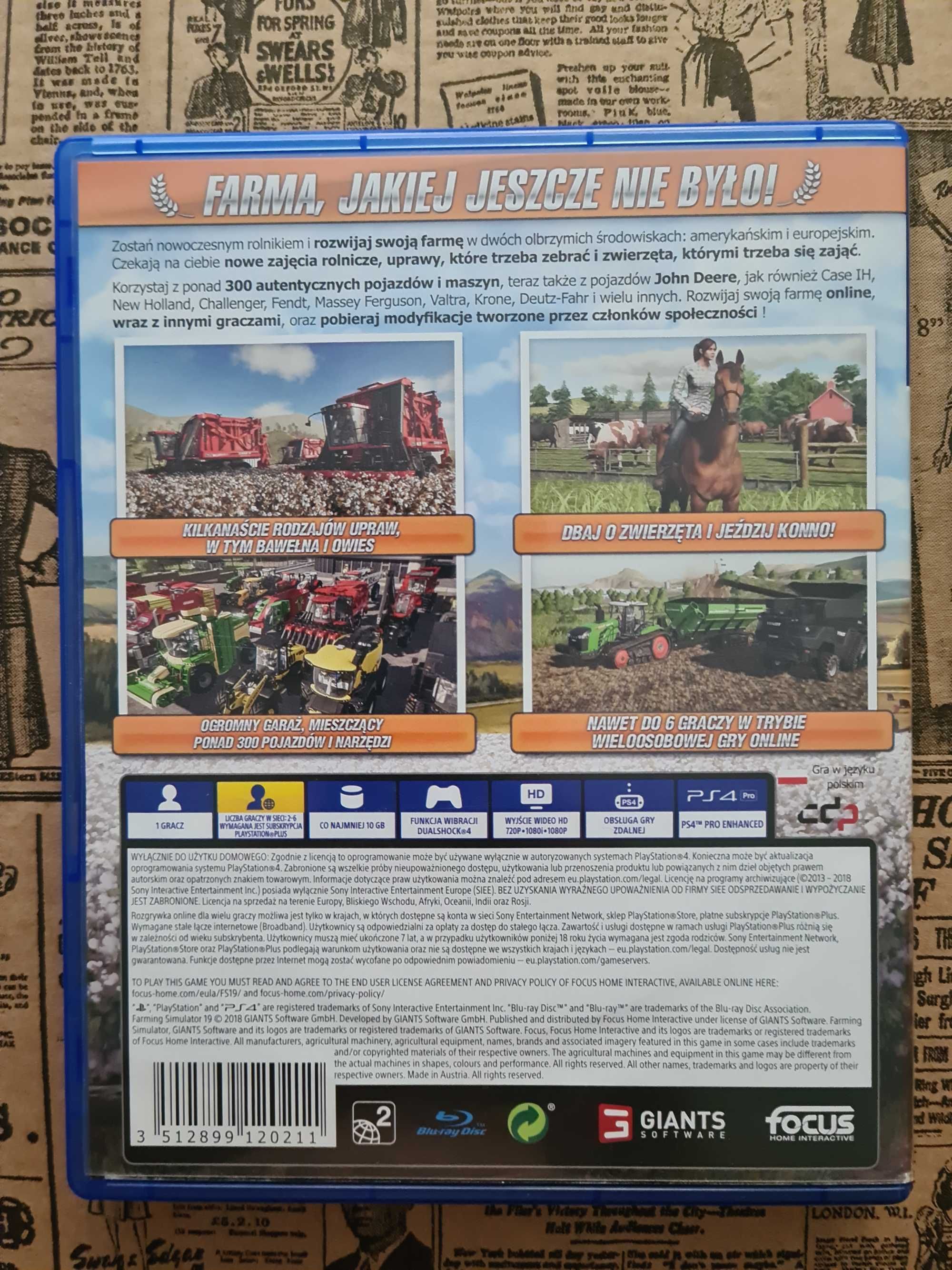 Gra Farming Simulator 19 PS4/PS5