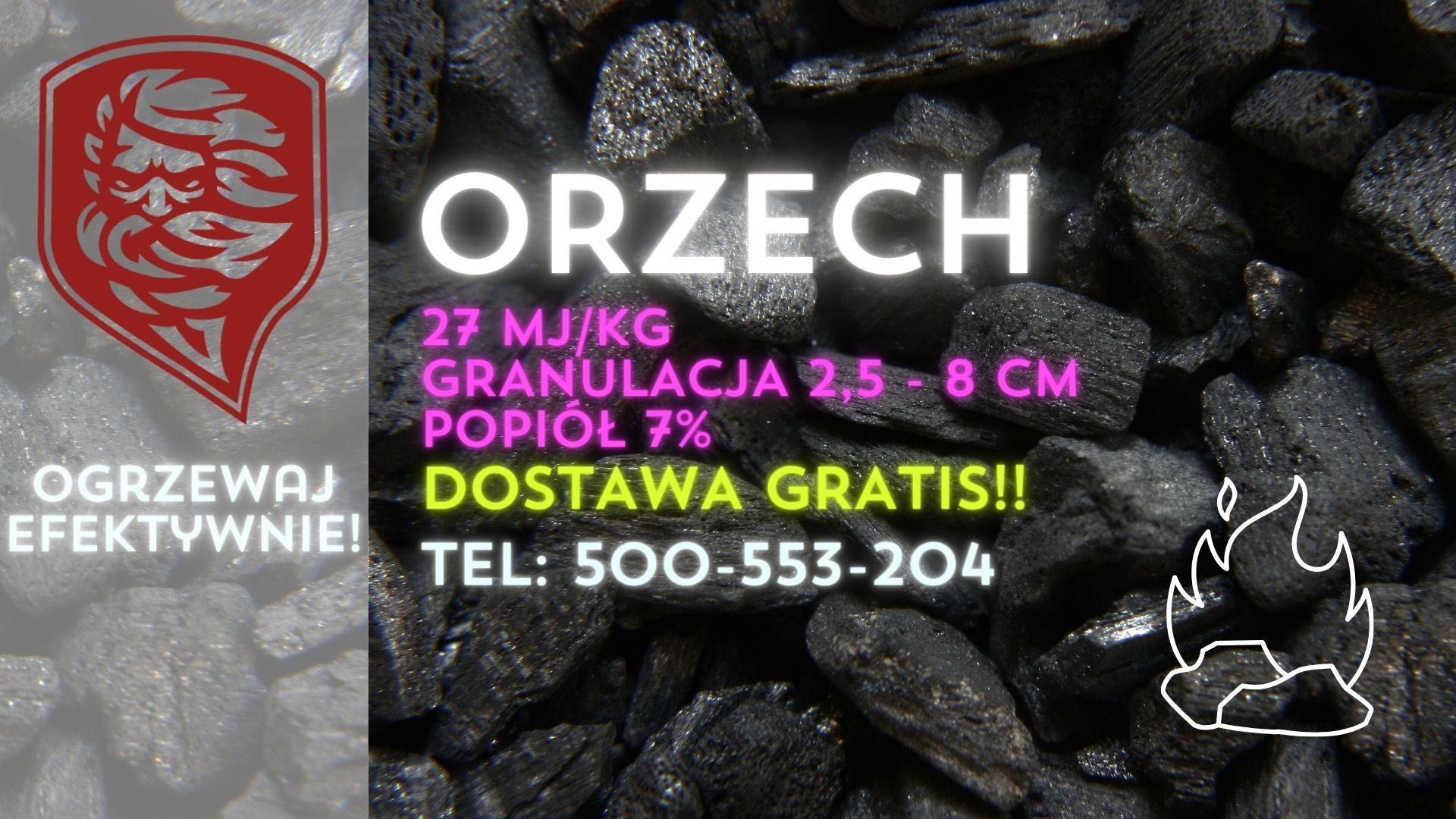 Węgiel, Ekogroszek klasa 28 workowany Mysłowice Wesoła!*orzech kostka*