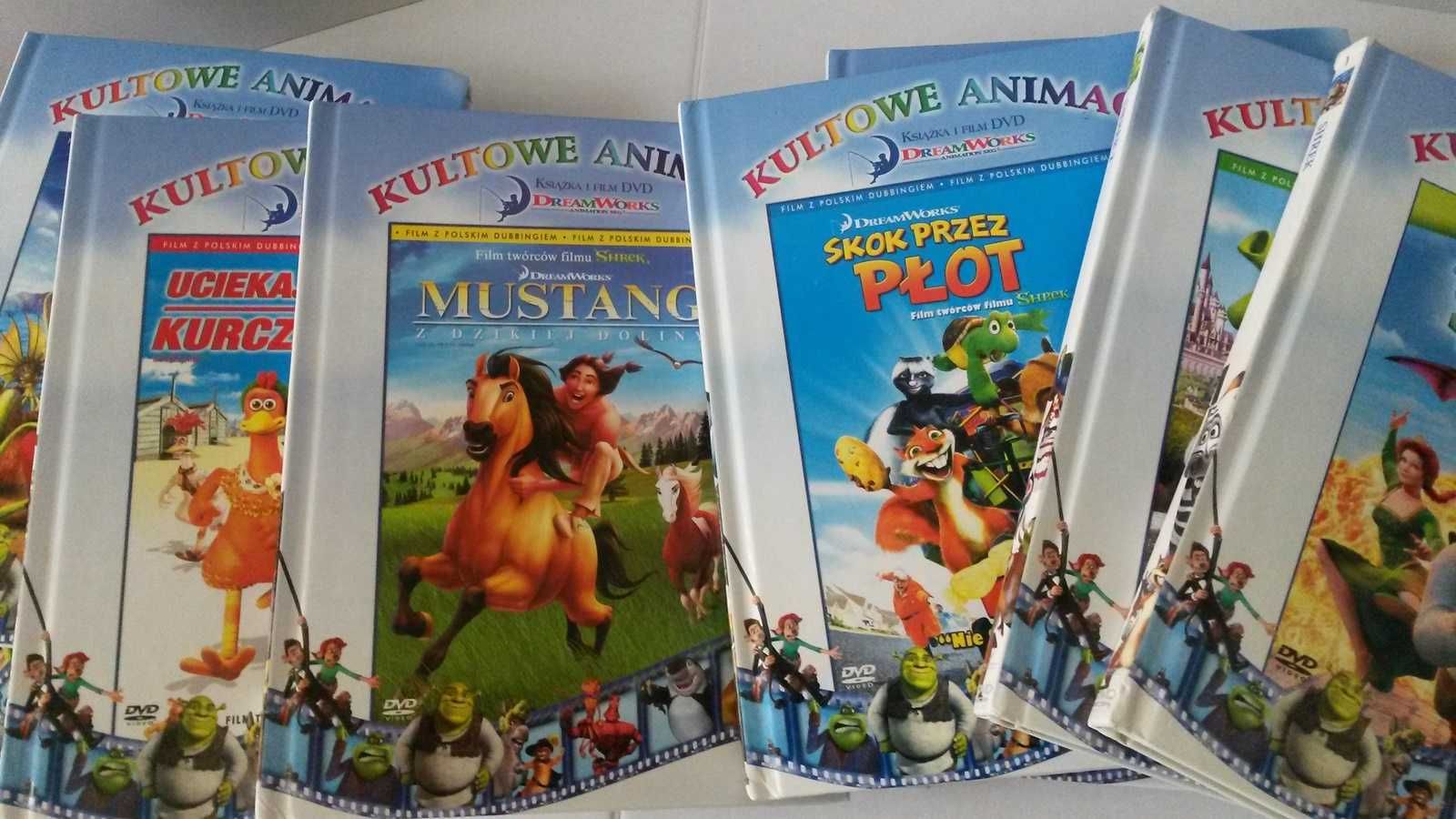 Bajki filmy Kolekcja DreamWorks Kultowe Animacje 13 DVD Shrek