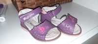 Sandalki Wojtylko fioletowe dla dziewczynki