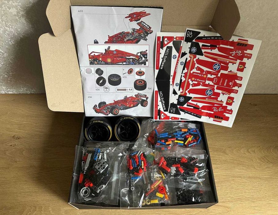 ‼️В КОРОБЦІ‼️Конструктор Ferrari SF-24 Formula 1,  LEGO Technic 42207