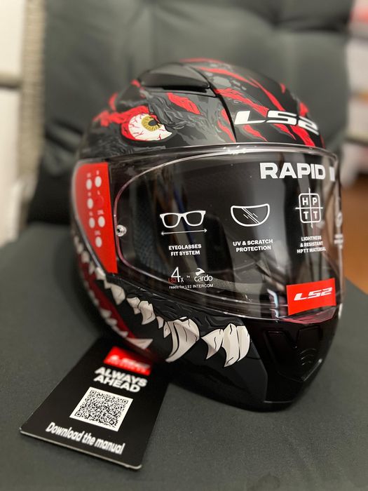 Capacete LS2 como novo usado apenas 2 vezes em 120€