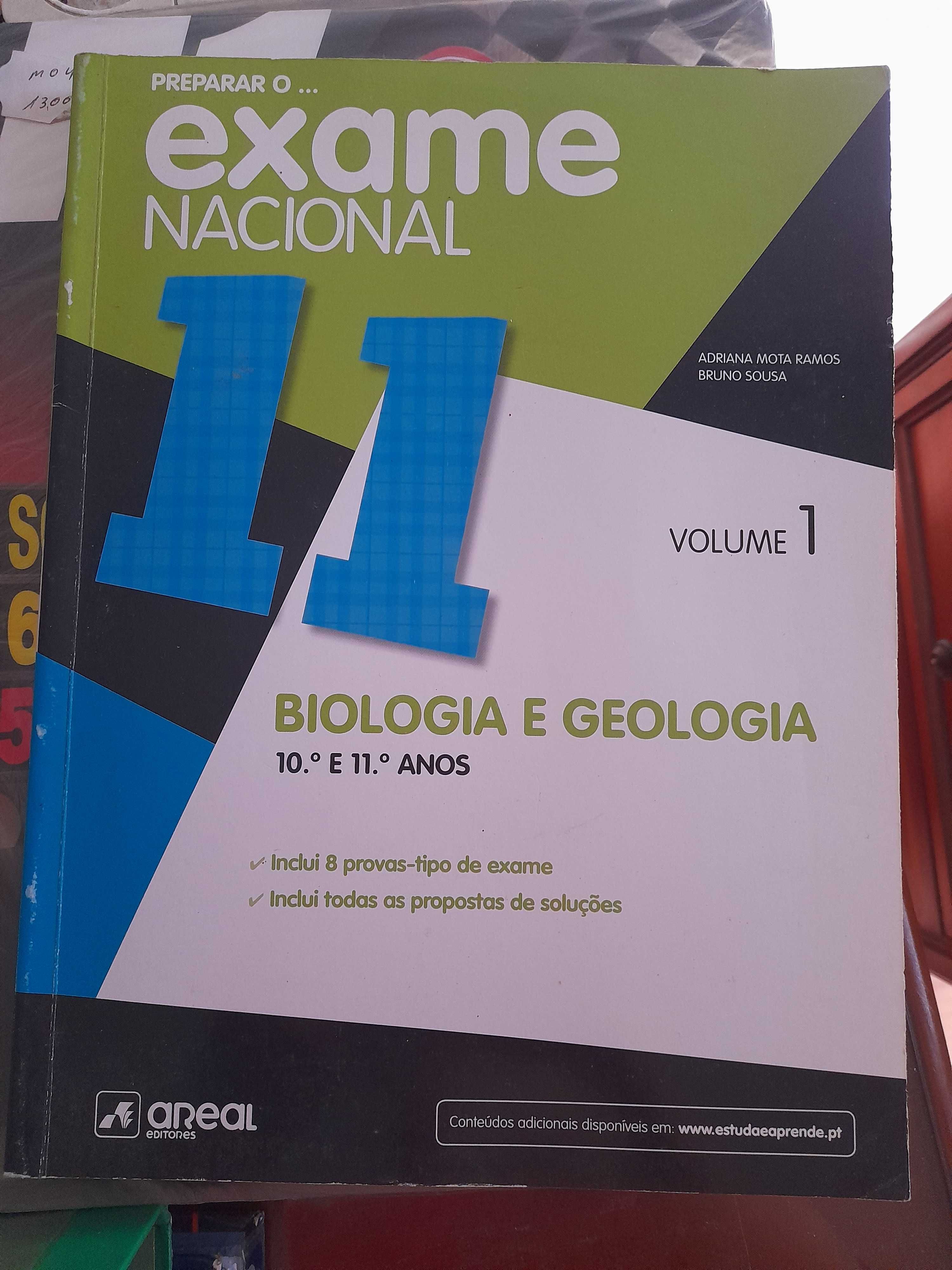 Preparar o Exame Nacional - Biologia e Geologia 10º/11º Anos - Vol 1
