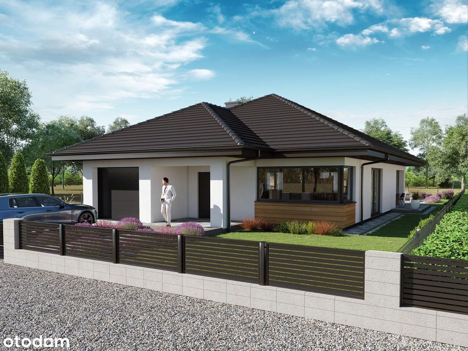 Nowoczesne domy w Łochowie,stan deweloperski