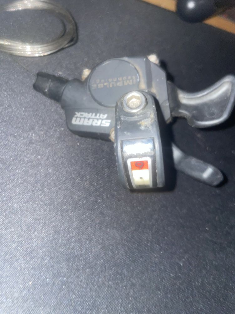 Manipulo das mudancas sram attack 9 velocidades e cassete 9 v 11-32