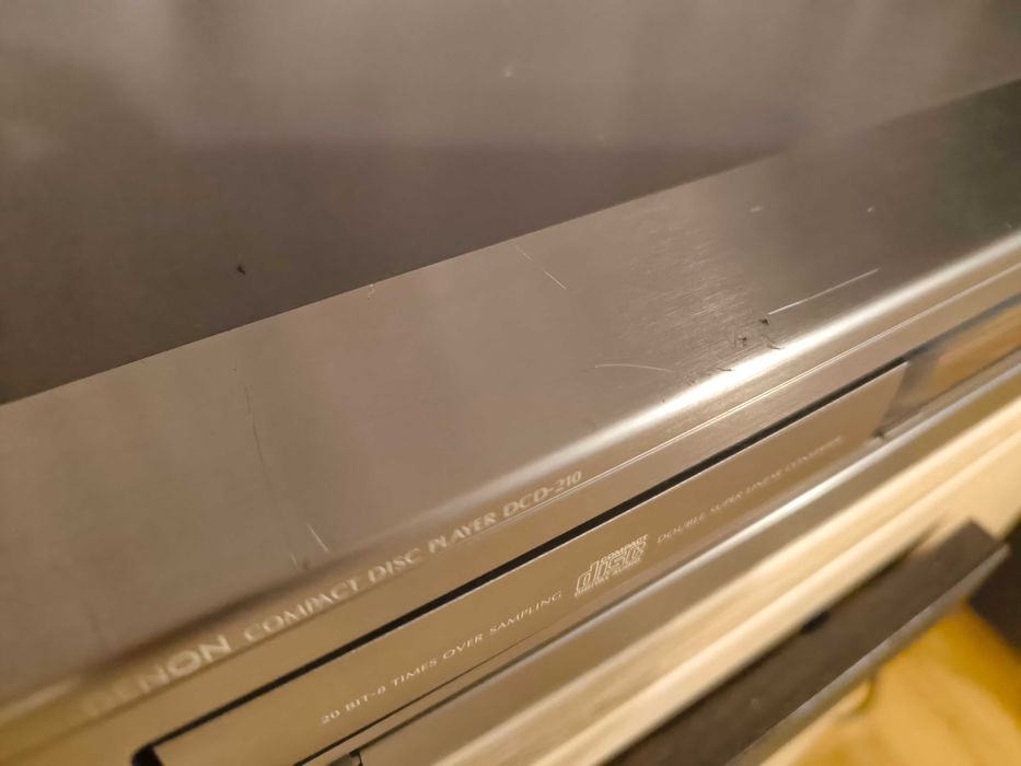 Wieża DENON DRA-210 + DCD-210 - cd ma nowy laser - brak pilota