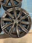 220 Felgi Aluminiowe AUDI R 19 5x112 otwór 66,6 Bardzo Ładne Czarne