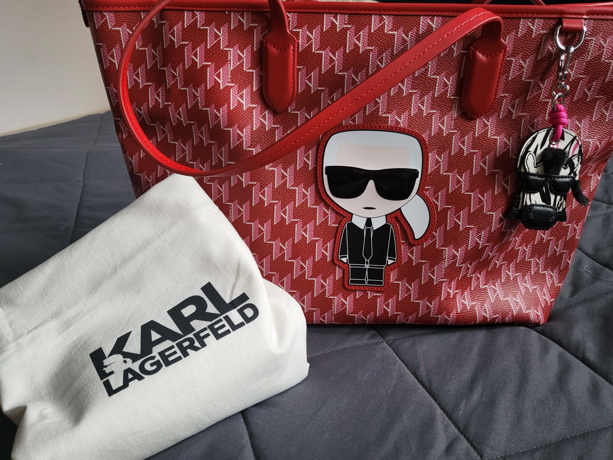 Torba shopperka Karl Lagerfeld