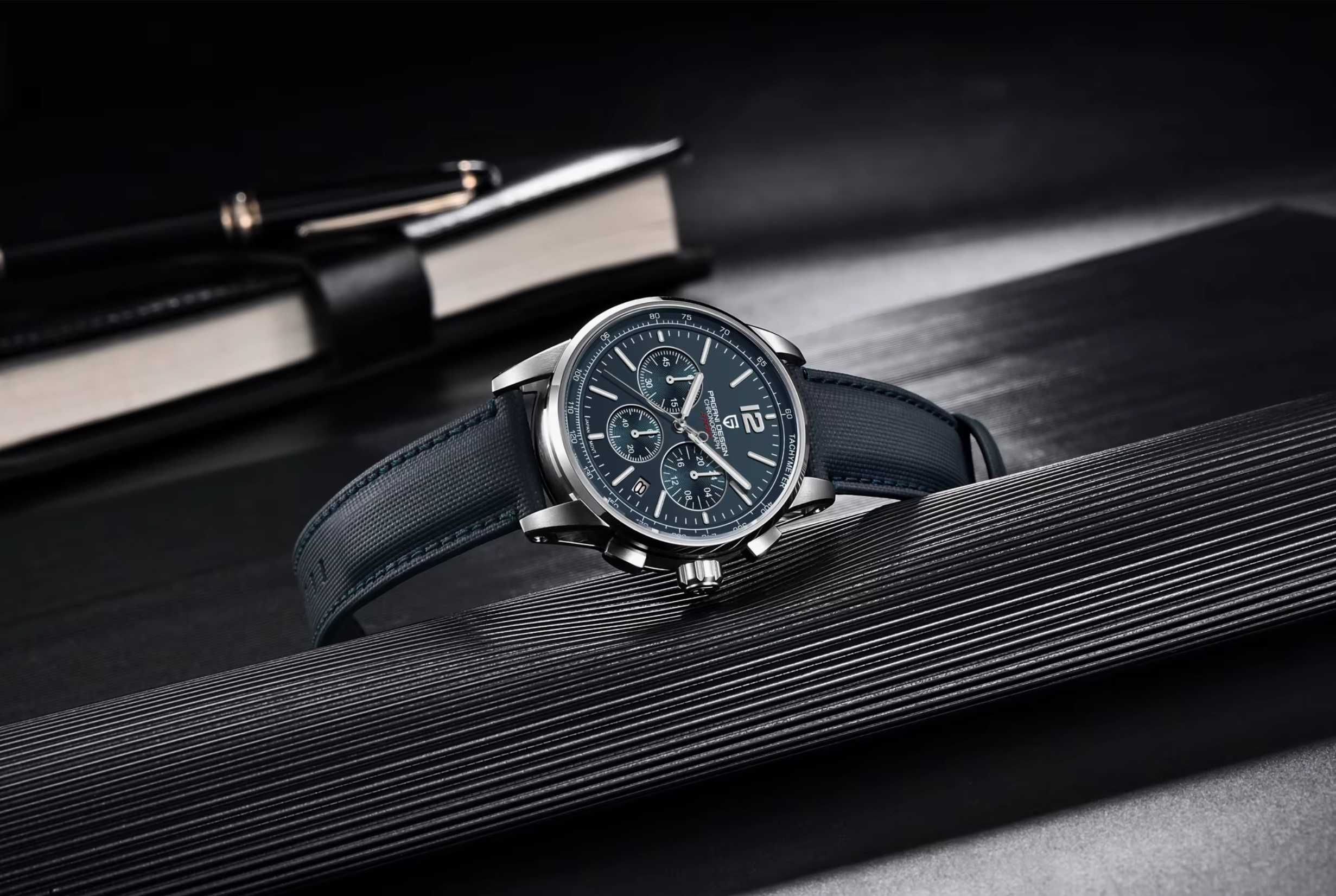 Часы хронограф Pagani Design PD-YS008 (синие)
