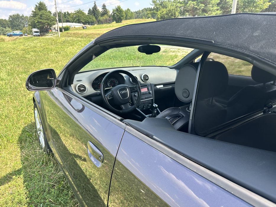 Audi A3 Cabrio / Bezwypadkowa /Skóra / Nowy rozrząd
