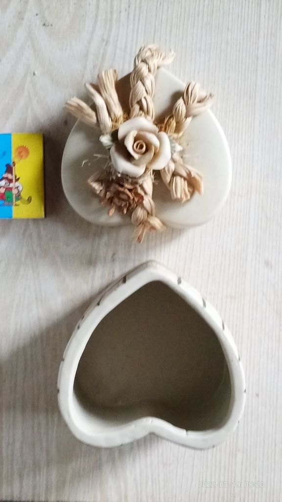 шкатулка фарфор,скло,фаянс для ...