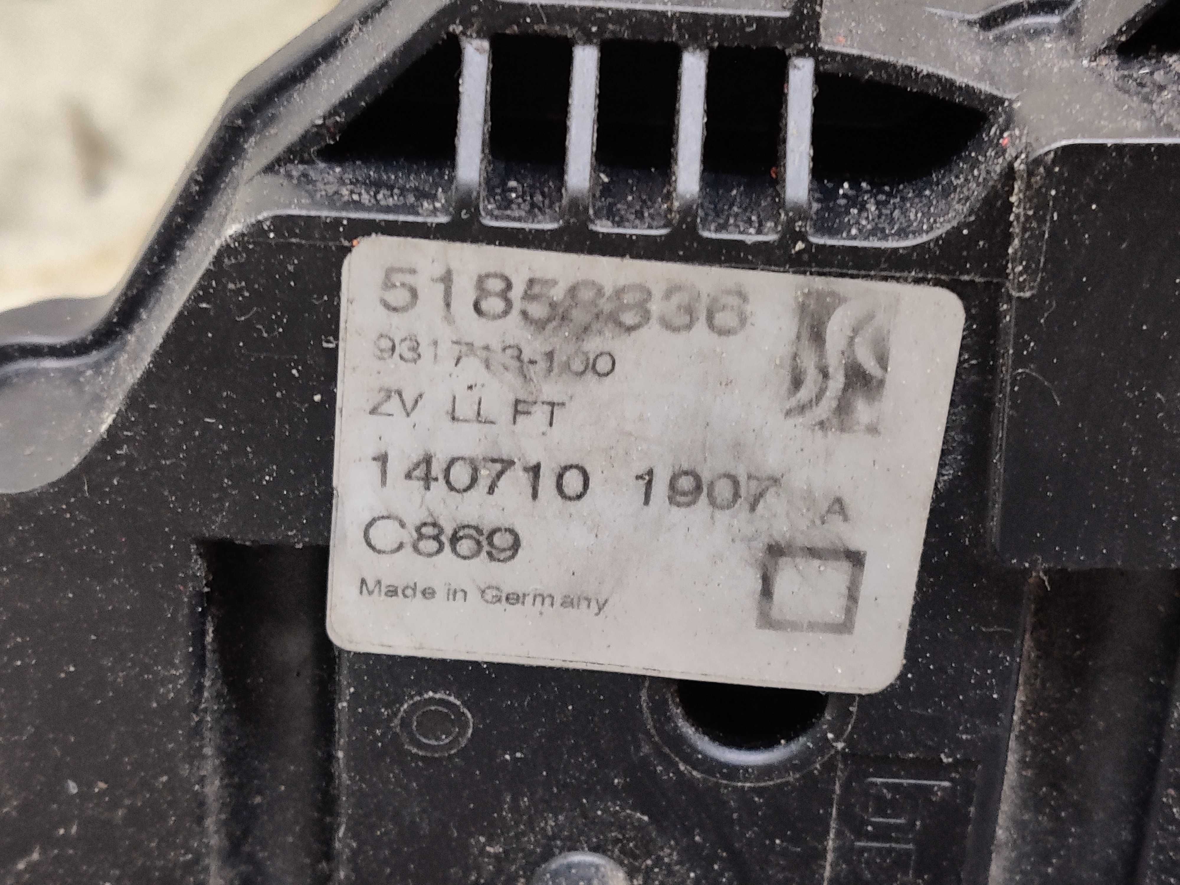 Fiat Grande Punto Zamek Klamka Drzwi Lewych Przednich Lewy Przód LP