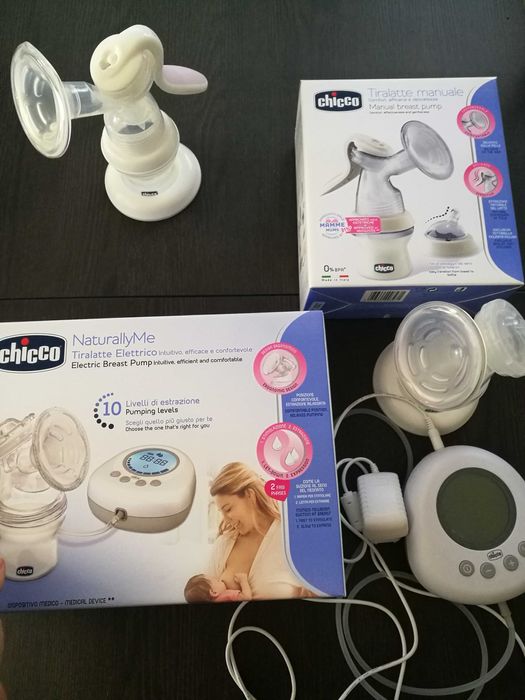 Bomba de Leite Materno Chicco NaturalFeeling - Conjunto de Extração