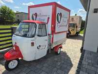 Piaggio Ape P501 Lodowóz mobilna Lodziarnia