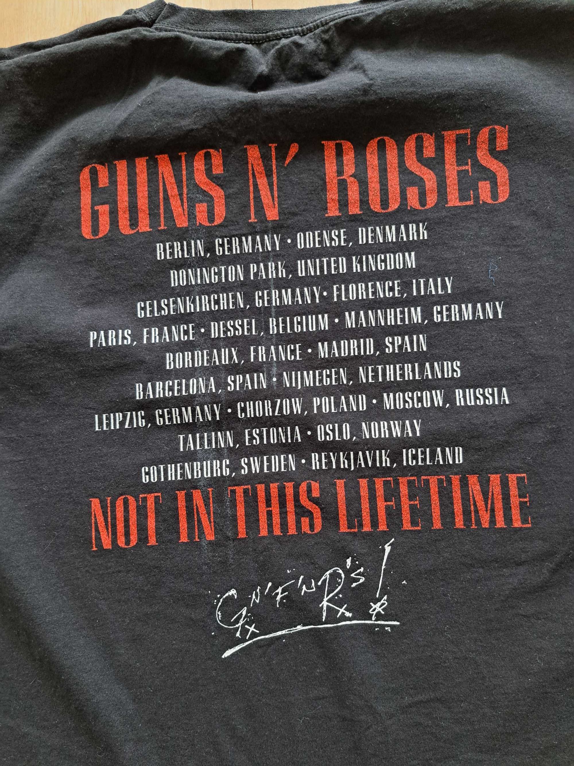 T-shirt  Guns N’ Roses st,idealny XL