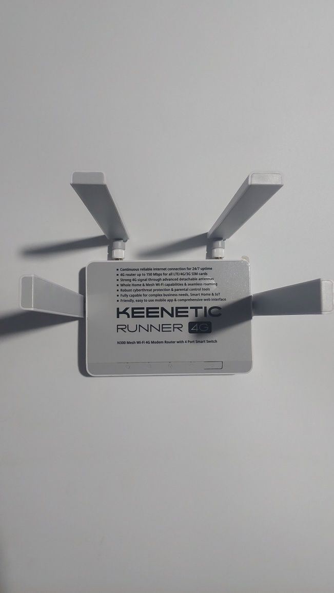 Маршрутизатор Keenetic Runner 4G (KN-2210)
