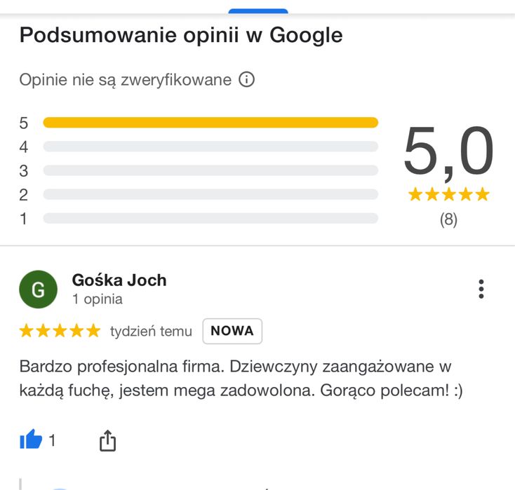 Usługi sprzątające SPRZĄTANIE firma