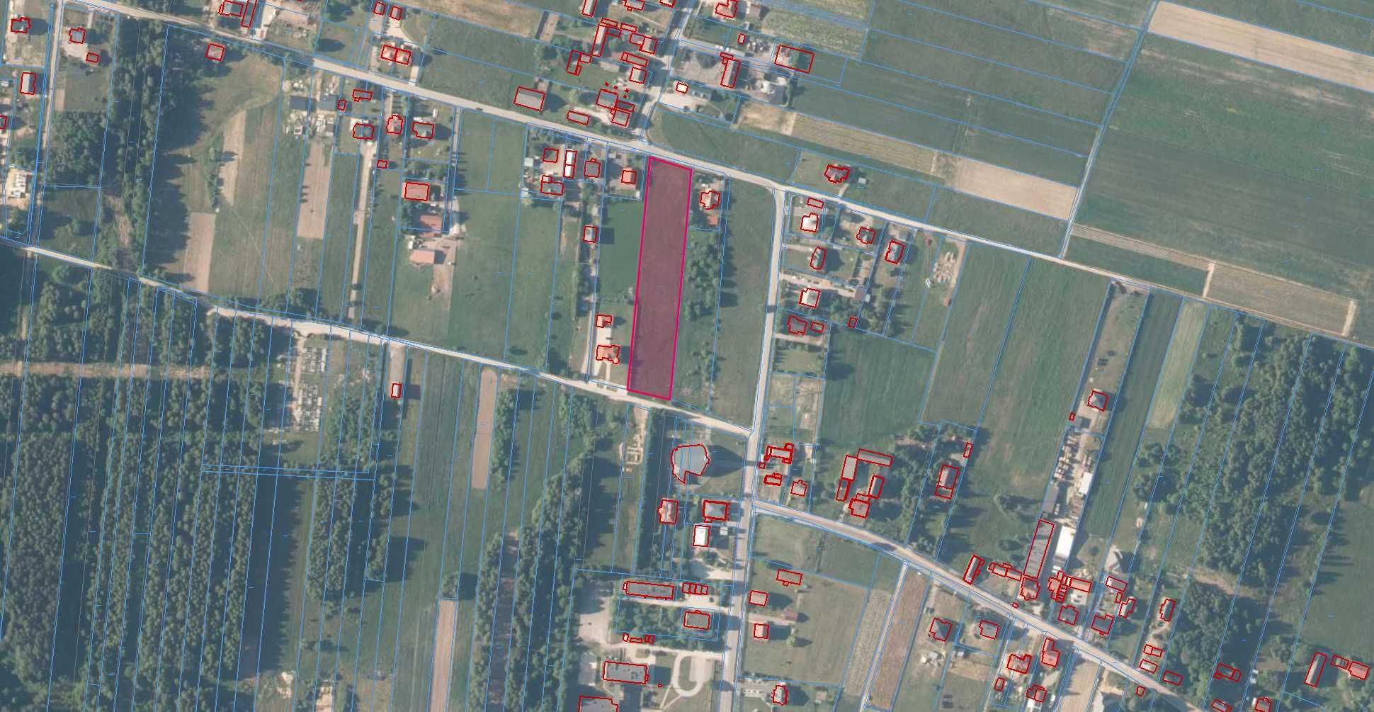 Ustawna duża działka budowlana 5552 m² – Bęczków, gm. Górno – z MPZP