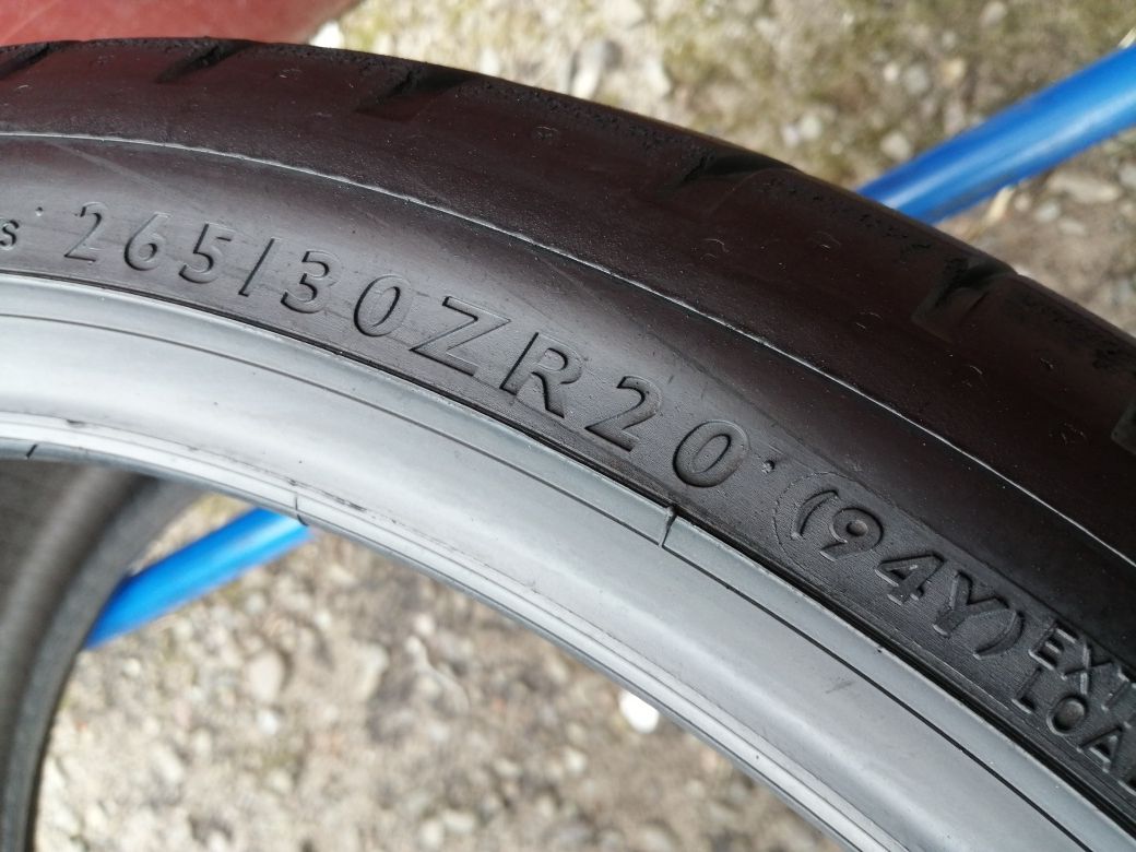 265/30/20 R20 DUNLOP SPORT MAXX RT 2шт ціна за 1шт літо шини