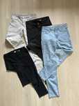 H&M paka dziewczynka 164 spodnie jeansowe skinny legginsy