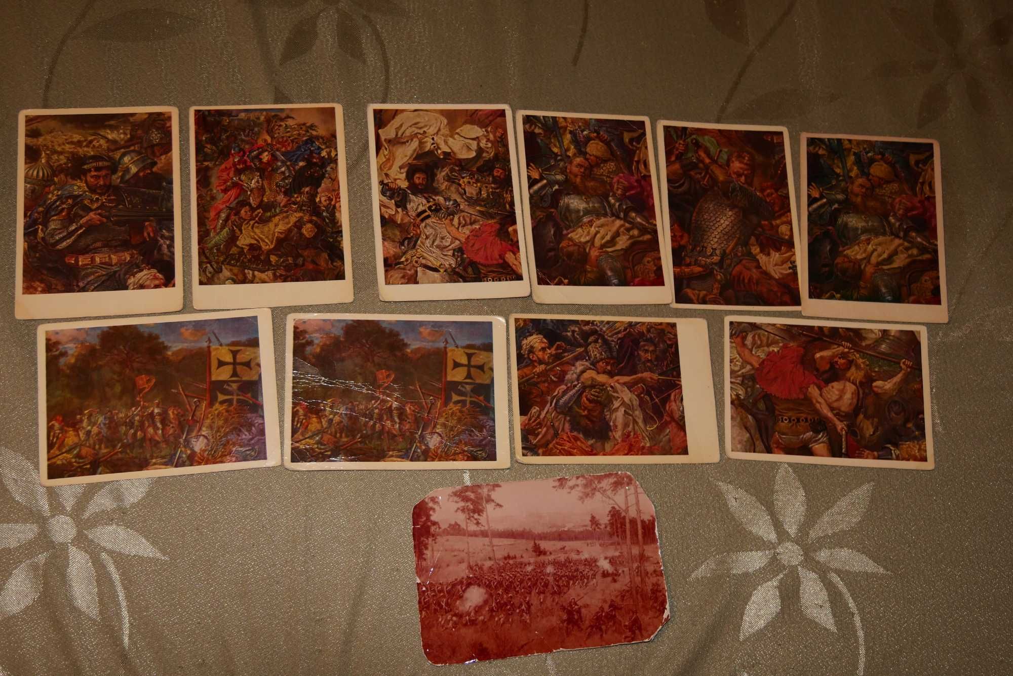 11 x Pocztówka widokówka kartka pocztowa Matejko Bitwa pod Grunwaldem